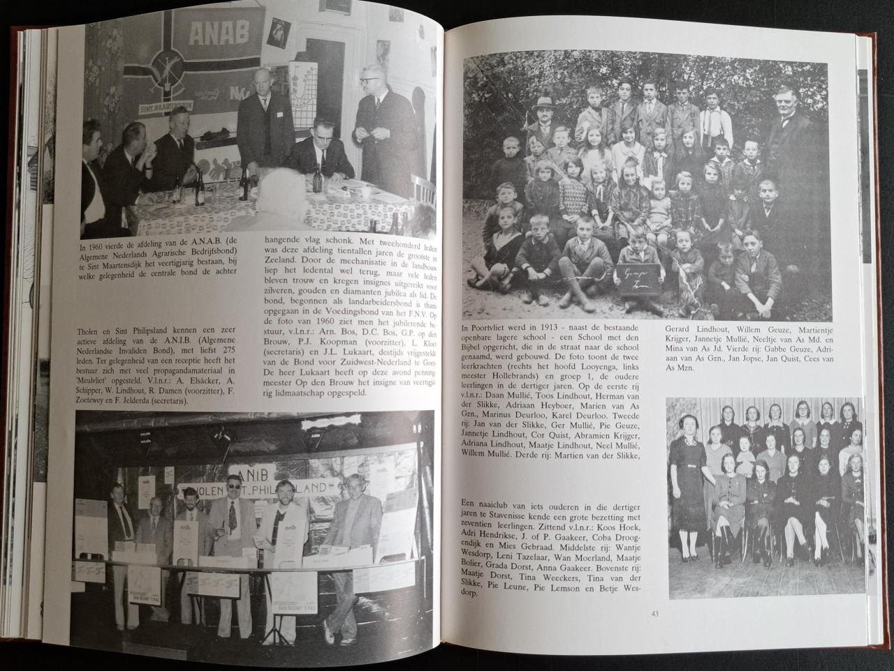 HET EILAND THOLEN van 1900 tot nu deel 2 - MA Geuze - 1995