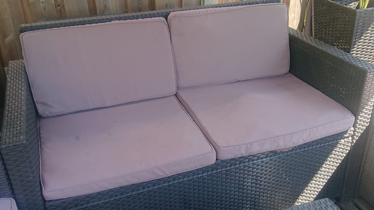 Wicker tuinset