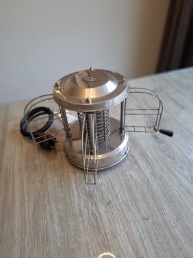 Vintage Saluta Broodrooster Type 584 - Chroom