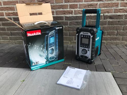 Nieuwe Makita bouwradio