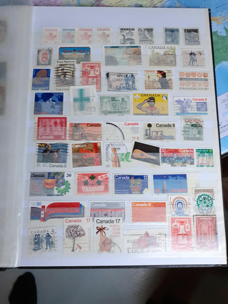 Canada 1930 / 2000 in album  Allemaal Canadese postzegels -oude postzegels