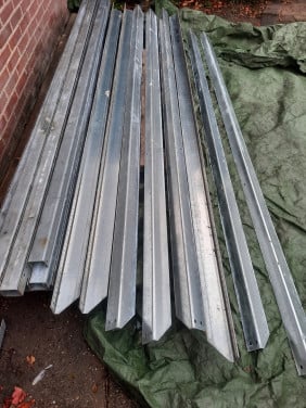 Ijzeren hoekprofielen gegalvaniseerd, hoeklijn,u profiel,frame zonnepanelen