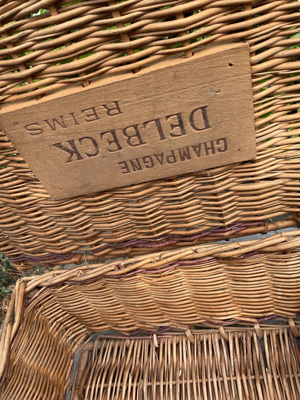 Delbeck Champagne Reims rieten mand