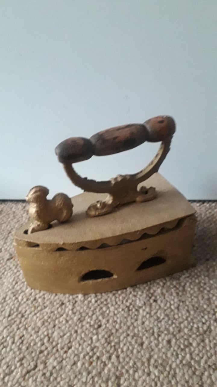 3 kolen strijkijzers