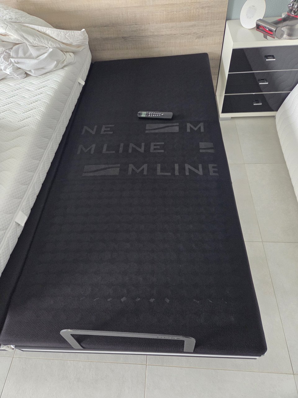 Twee persoons M-line electrisch verstelbaar, massage en verlichting.