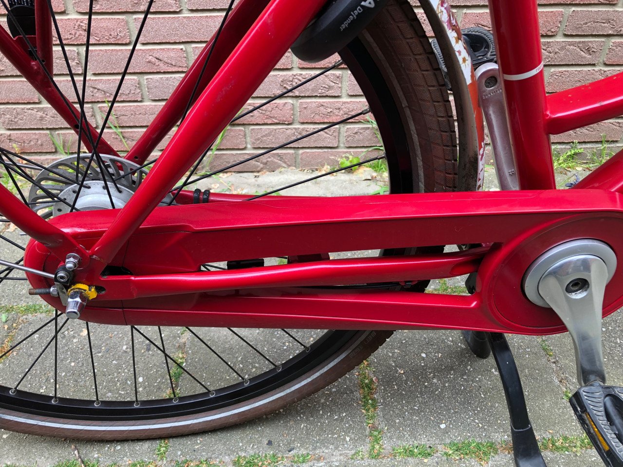 Damesfiets.