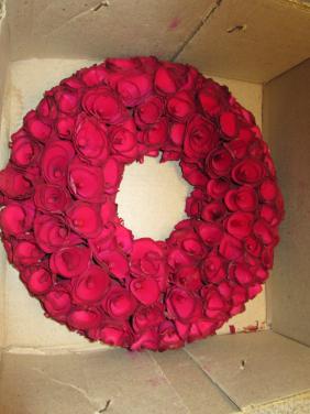 Krans [droogbloemen] ?