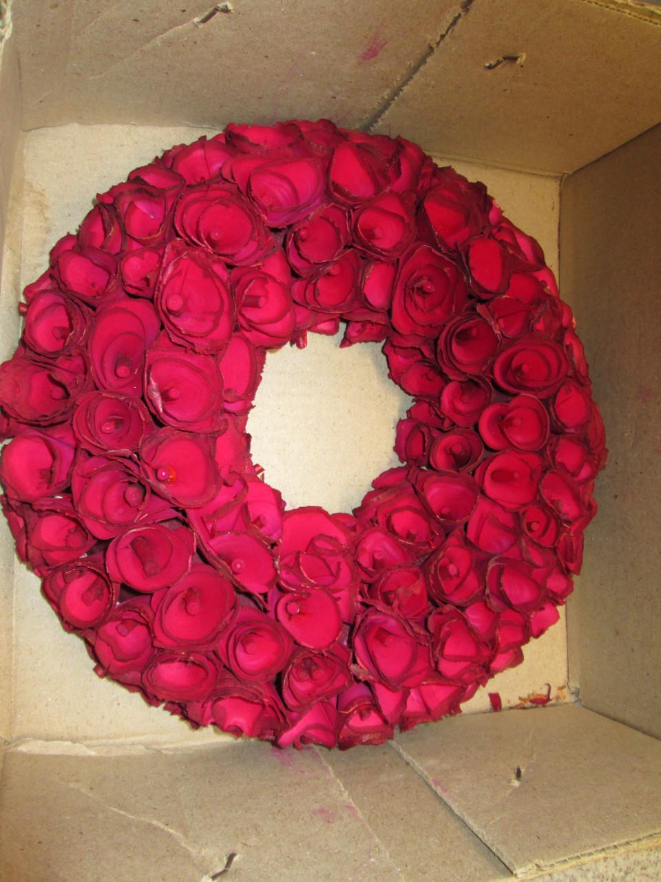 Krans [droogbloemen] ?