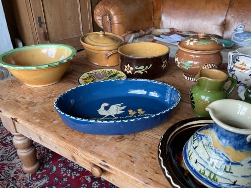 Brocante aardewerk uit de Elzas