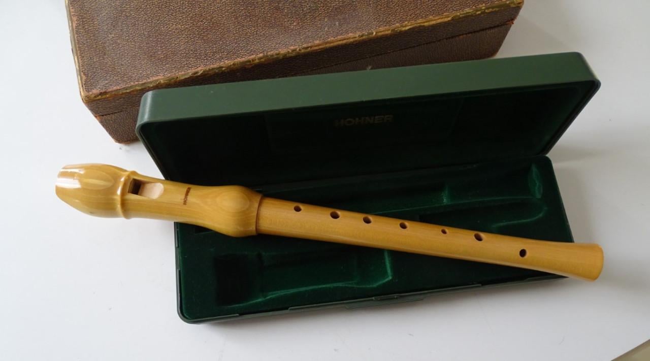 Houten Blokfluit Hohner  9522