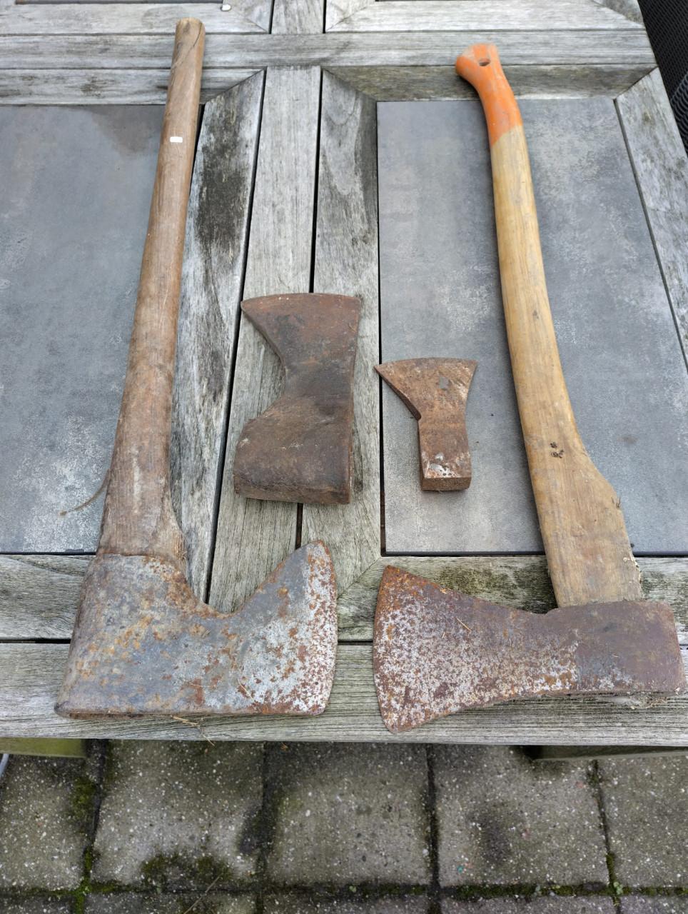 Div. tuingereedschap gebruikt