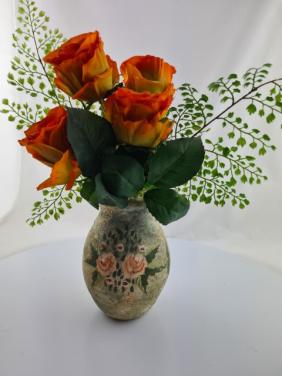 Vaas handgeschilderd keramiek