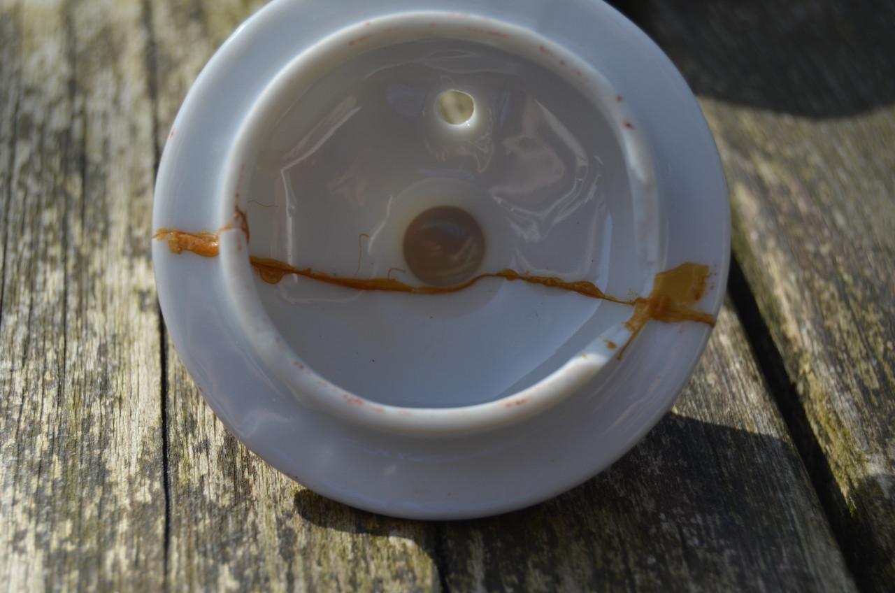 Prachtig kinder/poppenserviesje porselein