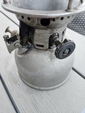 Prachtige complete petroleumlamp rapid lantaarm Hipolito H-502 automatic