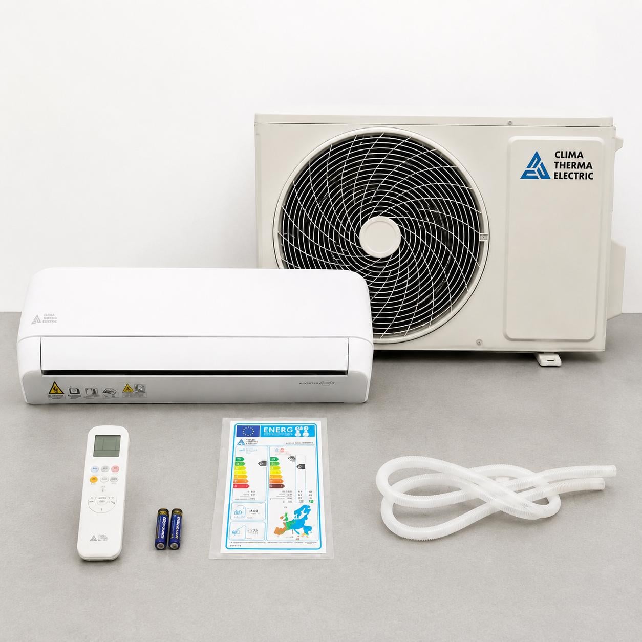 Nieuwe split airco Clima Therma Electric 3,5 kW split-unit met verwamen 4st
