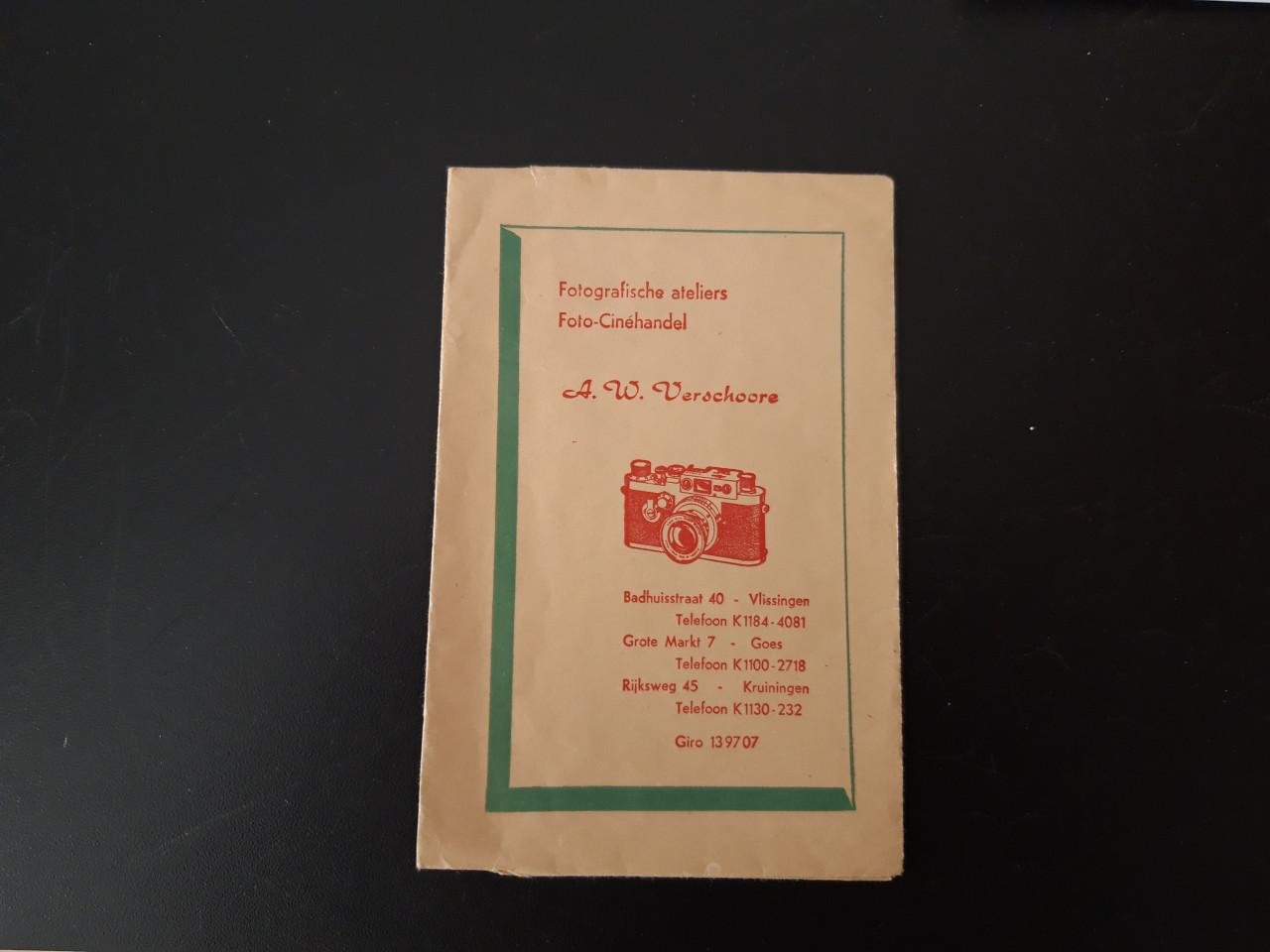 Fotomapjes Foto G. de Grave en A.W. Verschoore