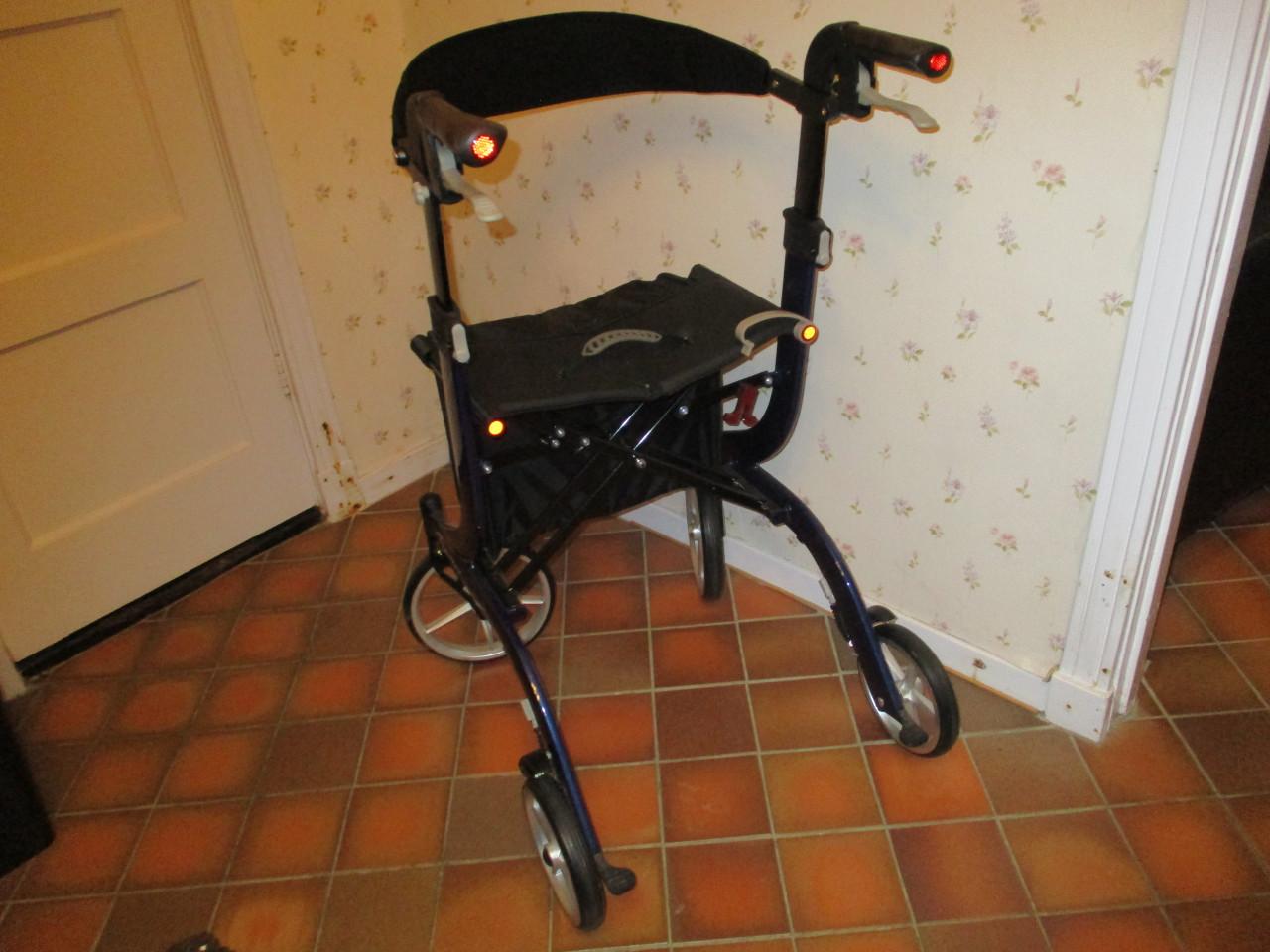 Prachtige Travixx de luxe rollator
