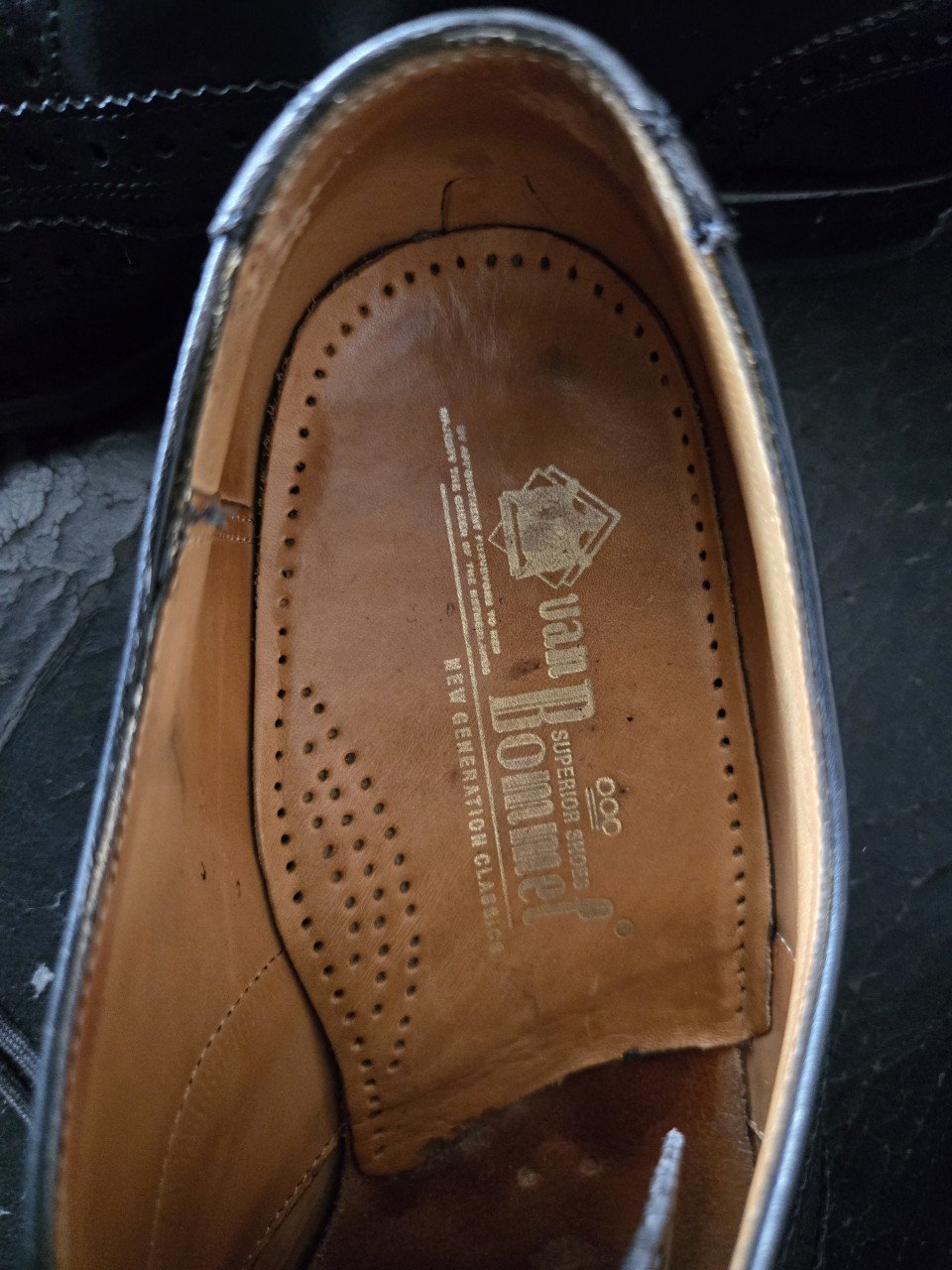 Van Bommel veterschoenen maat 43.5 (10.5)