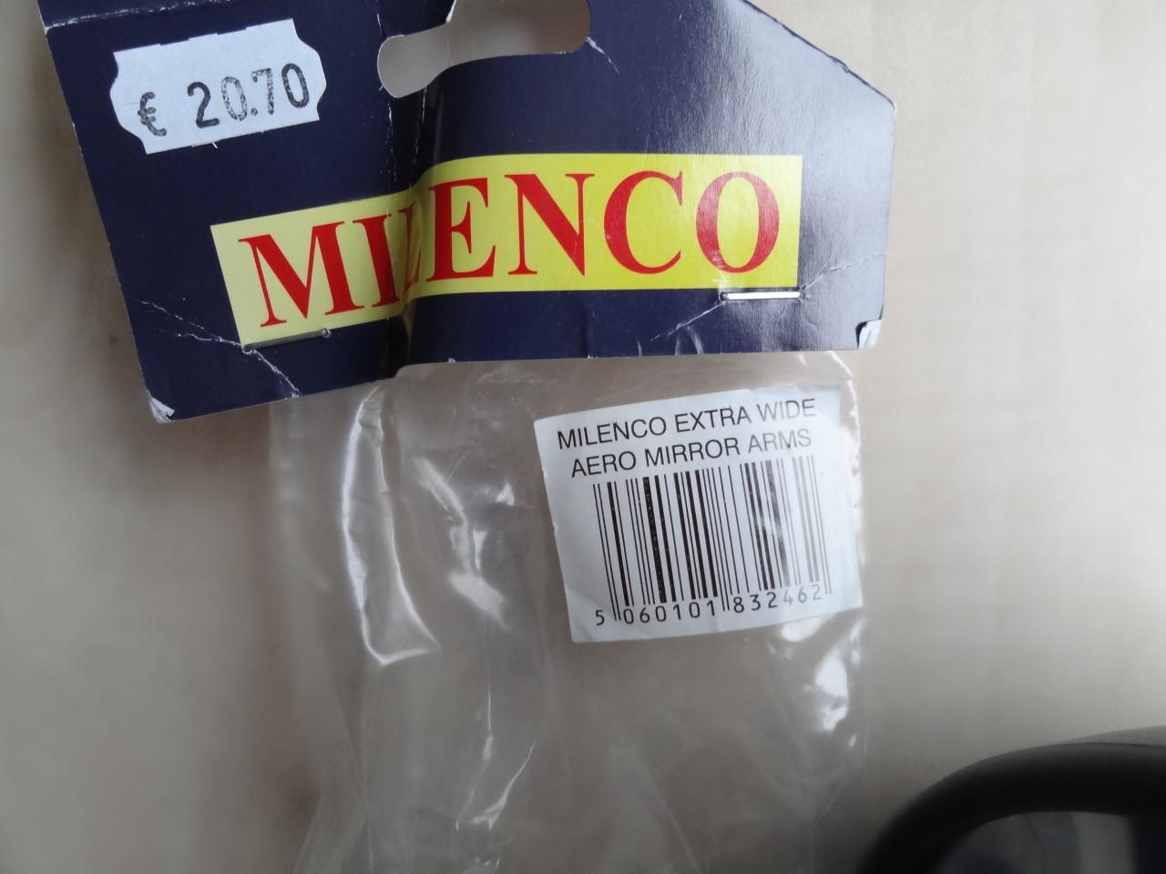 Milenco spiegels met verlengstuk