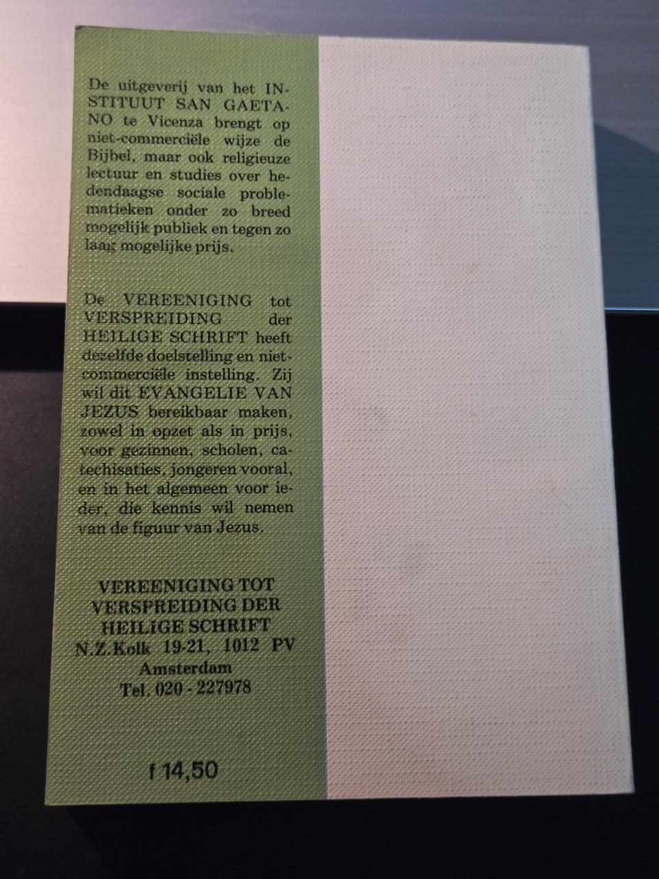 Boek  "Het Evangelie van Jezus"