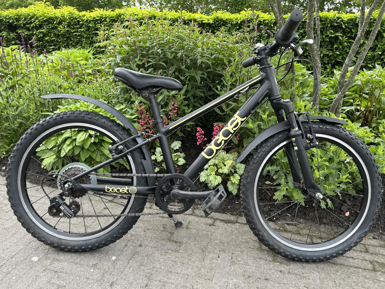 MTB mountainbike 20inch zwart Bikefun Beast