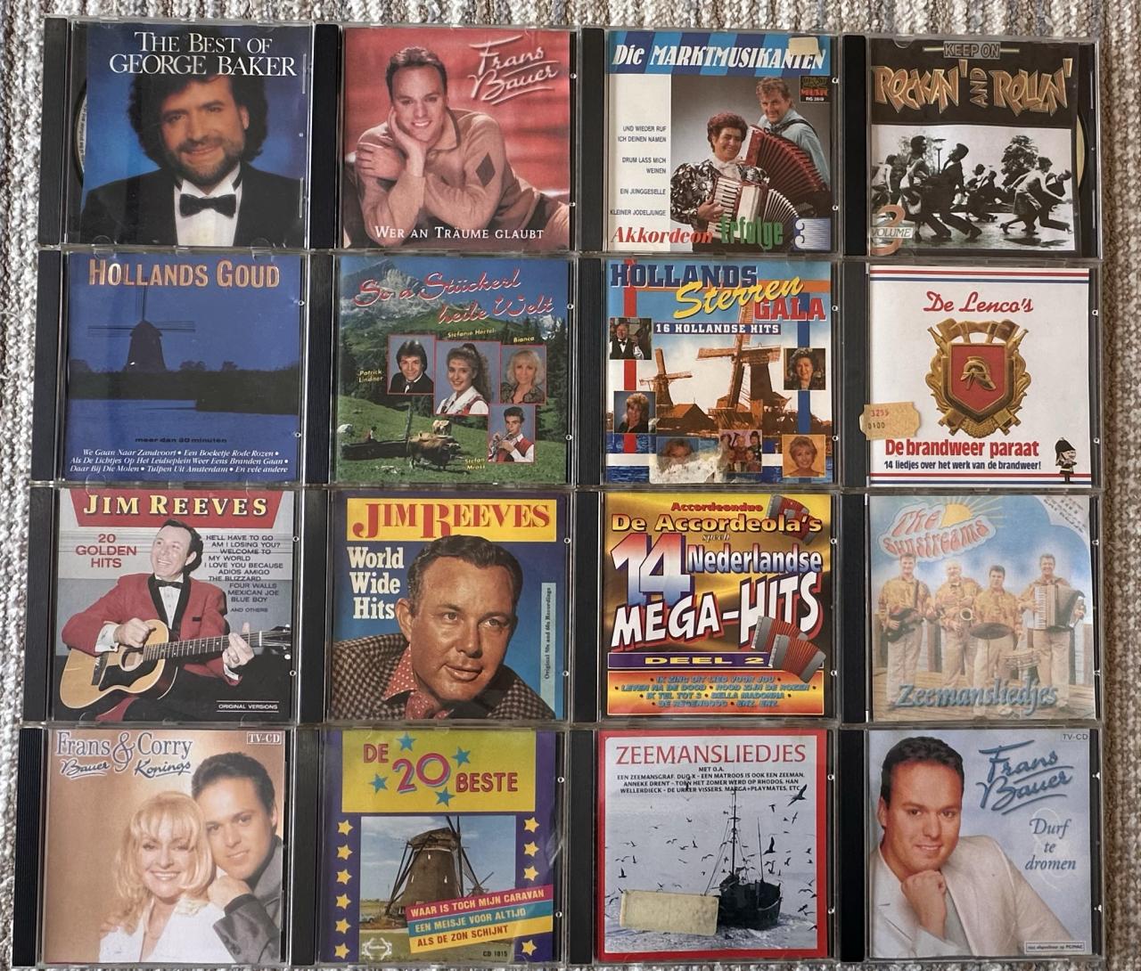 MOOIE CD's : VELE NEDERLANDSTALIG MEER DAN OP FOTO.