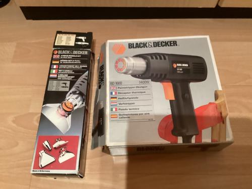 Verfstripper met extra mondstukken