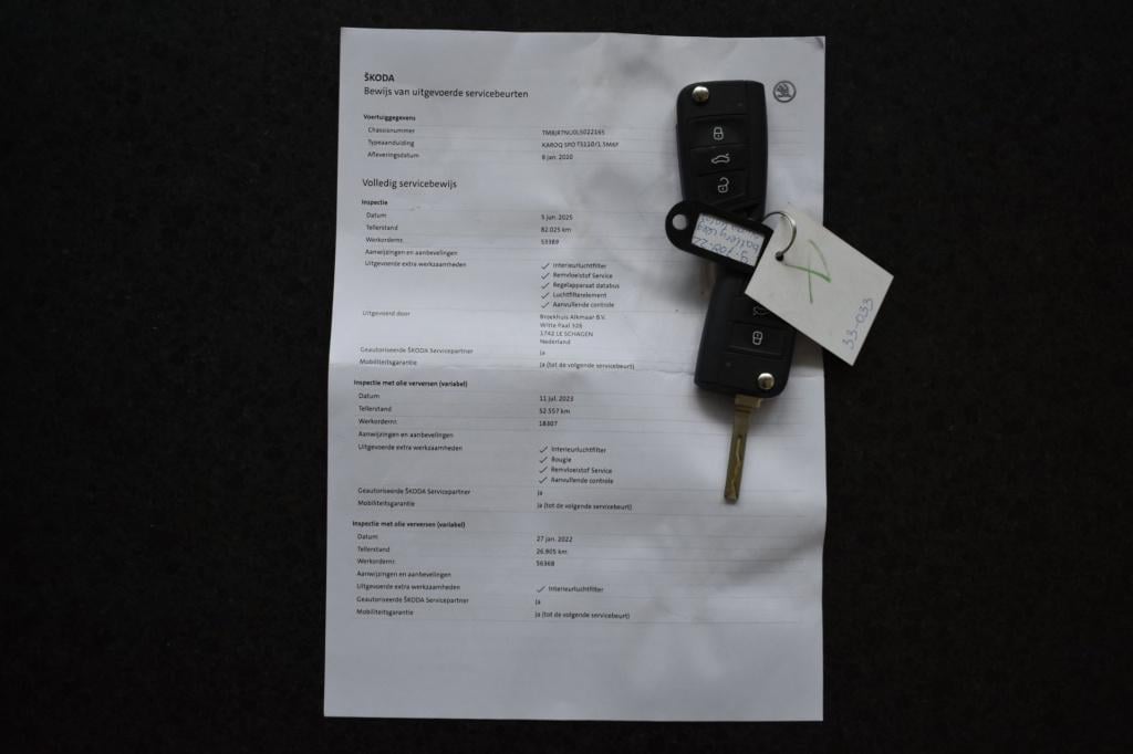 Skoda Karoq 1.5 tsi act sportline | trekhaak | canton | adaptieve cruise co