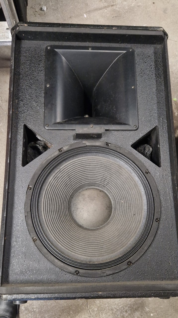 2x pasieve 2-weg fullrange 15 inch speakers BST