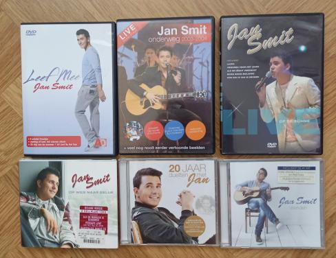 Jan Smit dvd 3x cd 3x