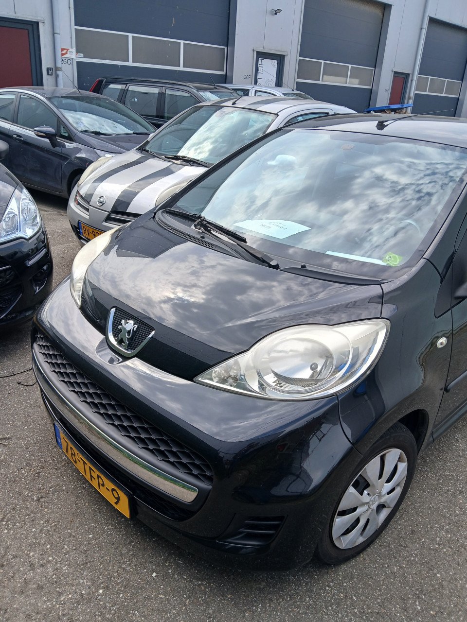 Peugeot 107 Black Silver-1.0 -2012-km.132456Nap-Airco-Audio systh.-4500,=
