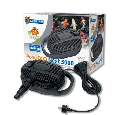 SuperFish Pond Eco Next 5000 22 watt compleet