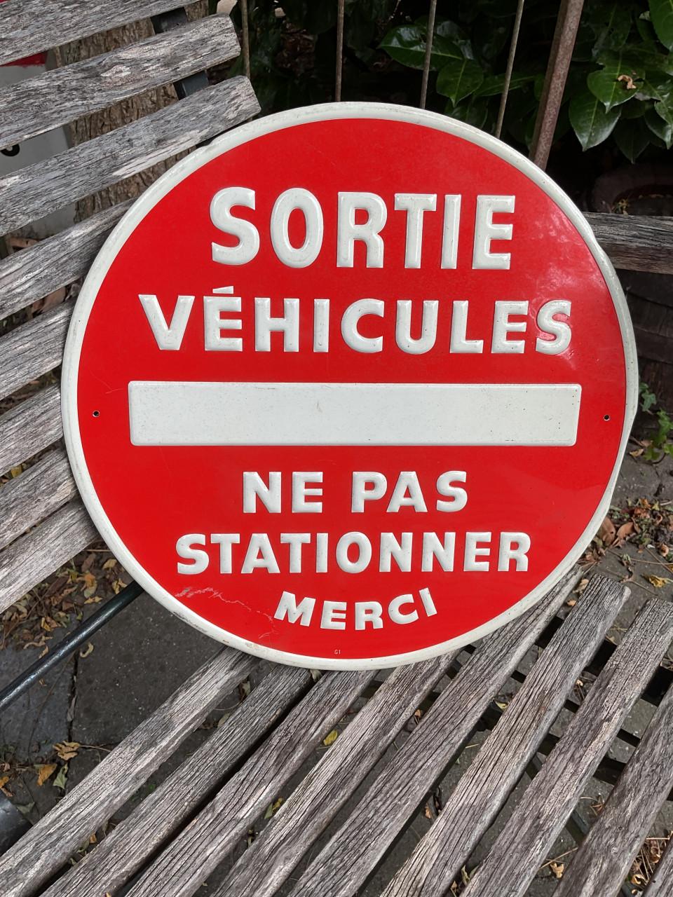 Sortie Vehicules bord