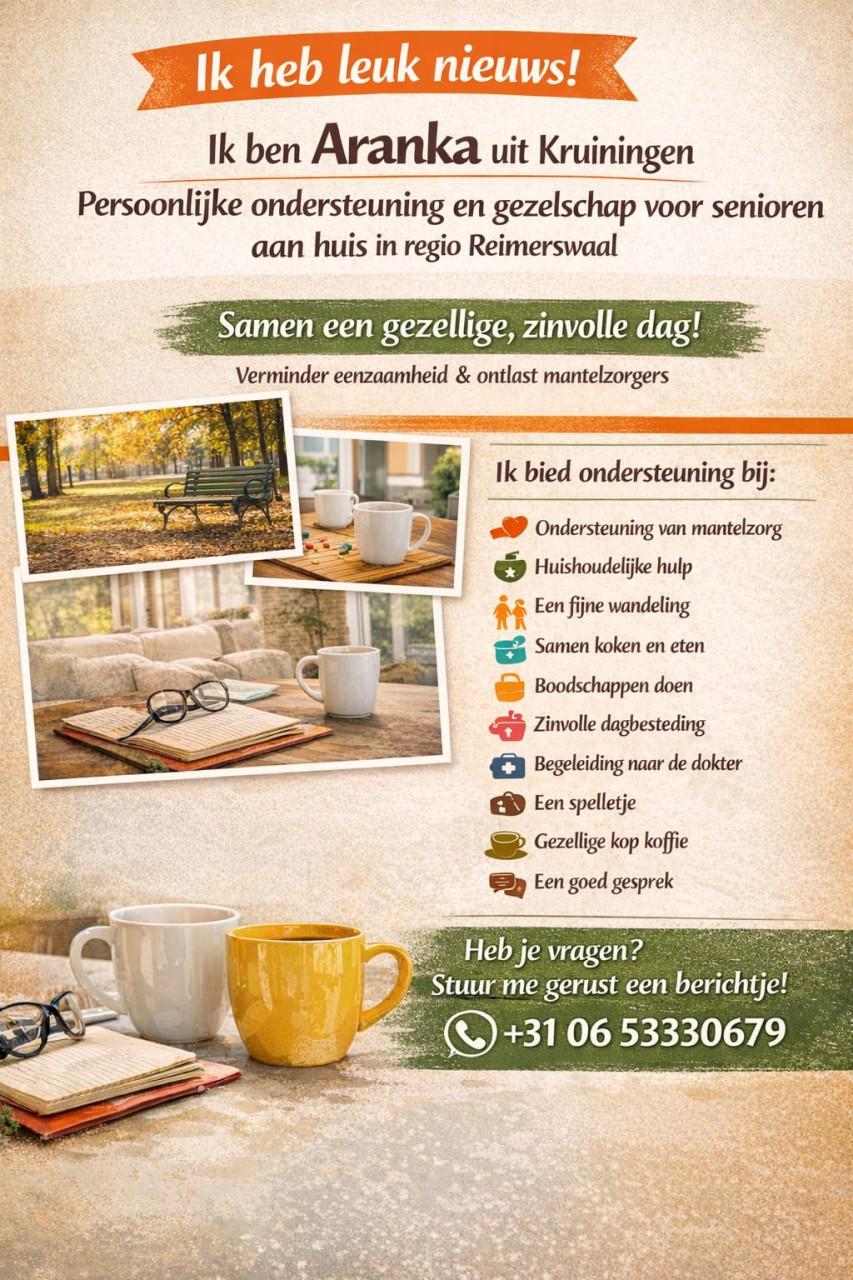 Ik heb leuk nieuws 😊