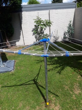 Droogmolen voor caravandissel