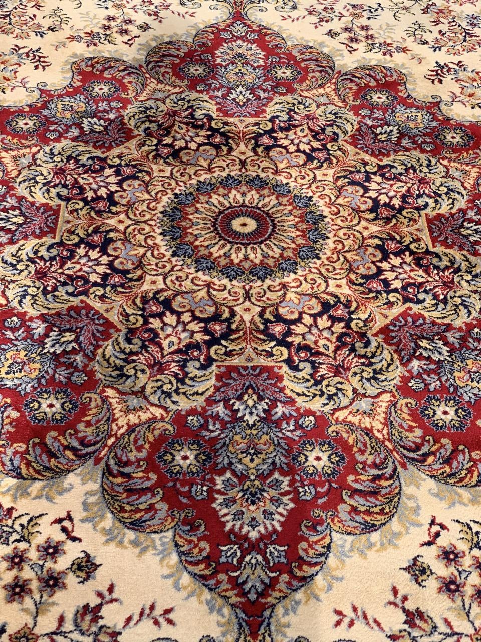 🥰Prachtig Sfeervol Groot Vintage Vloerkleed Zuiver Scheerwol✨