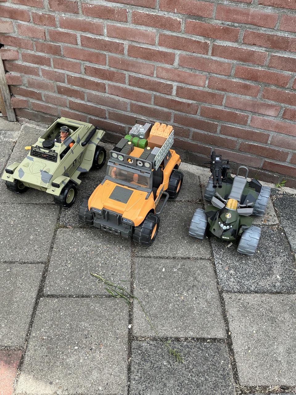 Actionman voertuigen
