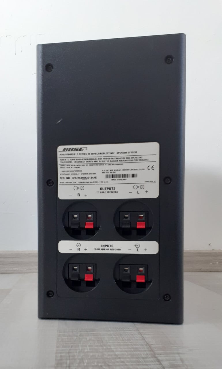 Bose Subwoofer acoustimass
