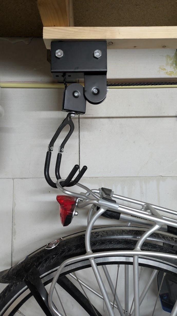 Fietslift, hijskatrol voor fiets/dakkoffer