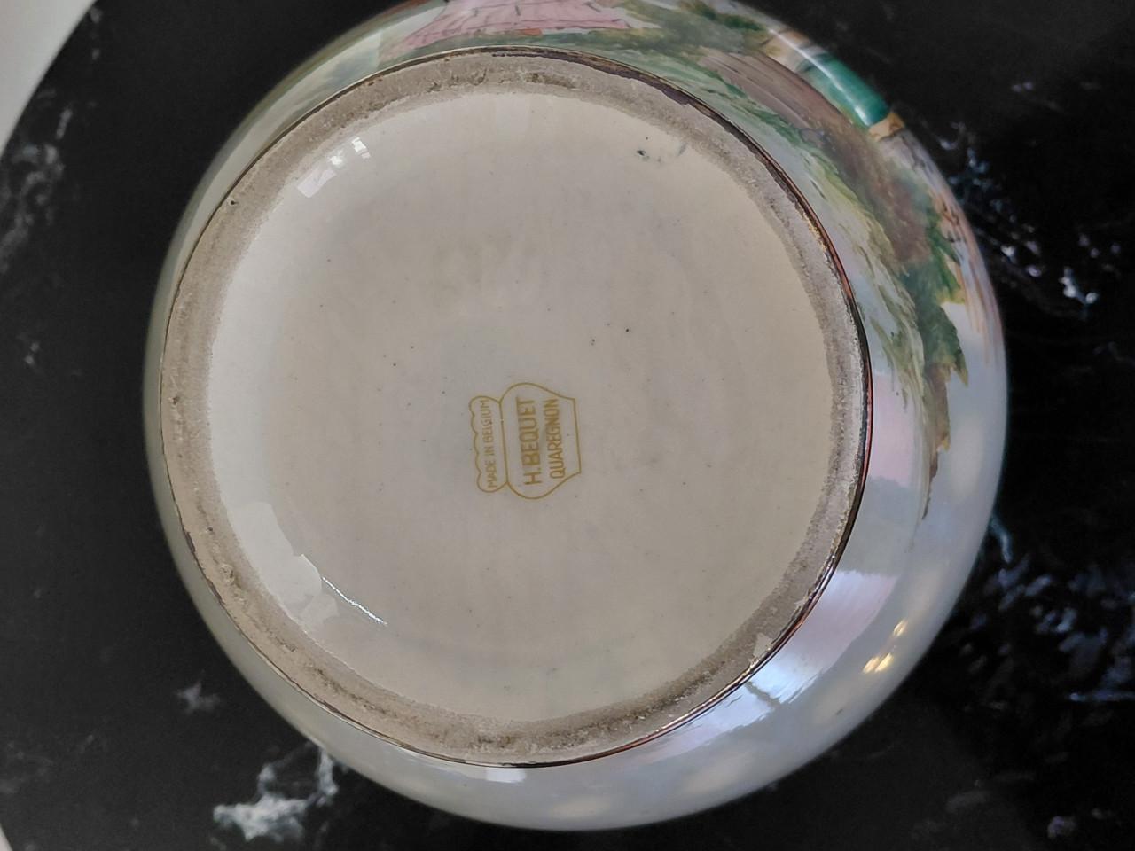 Dekselvaas Hubert Bequet