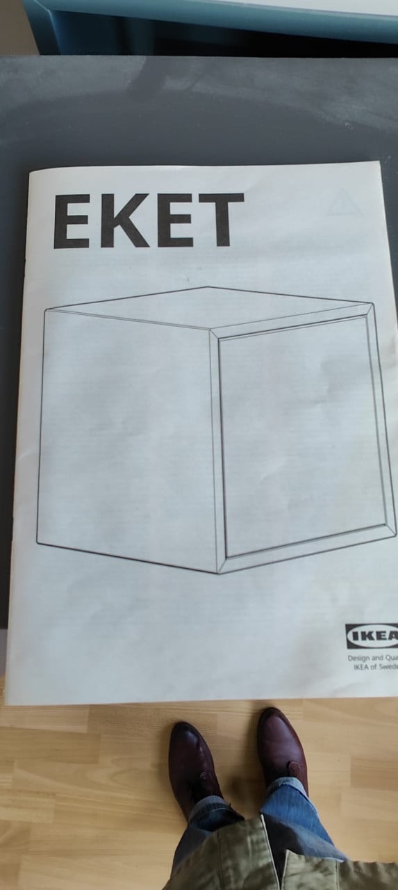 Ikea Eket decoratief blok/kastje