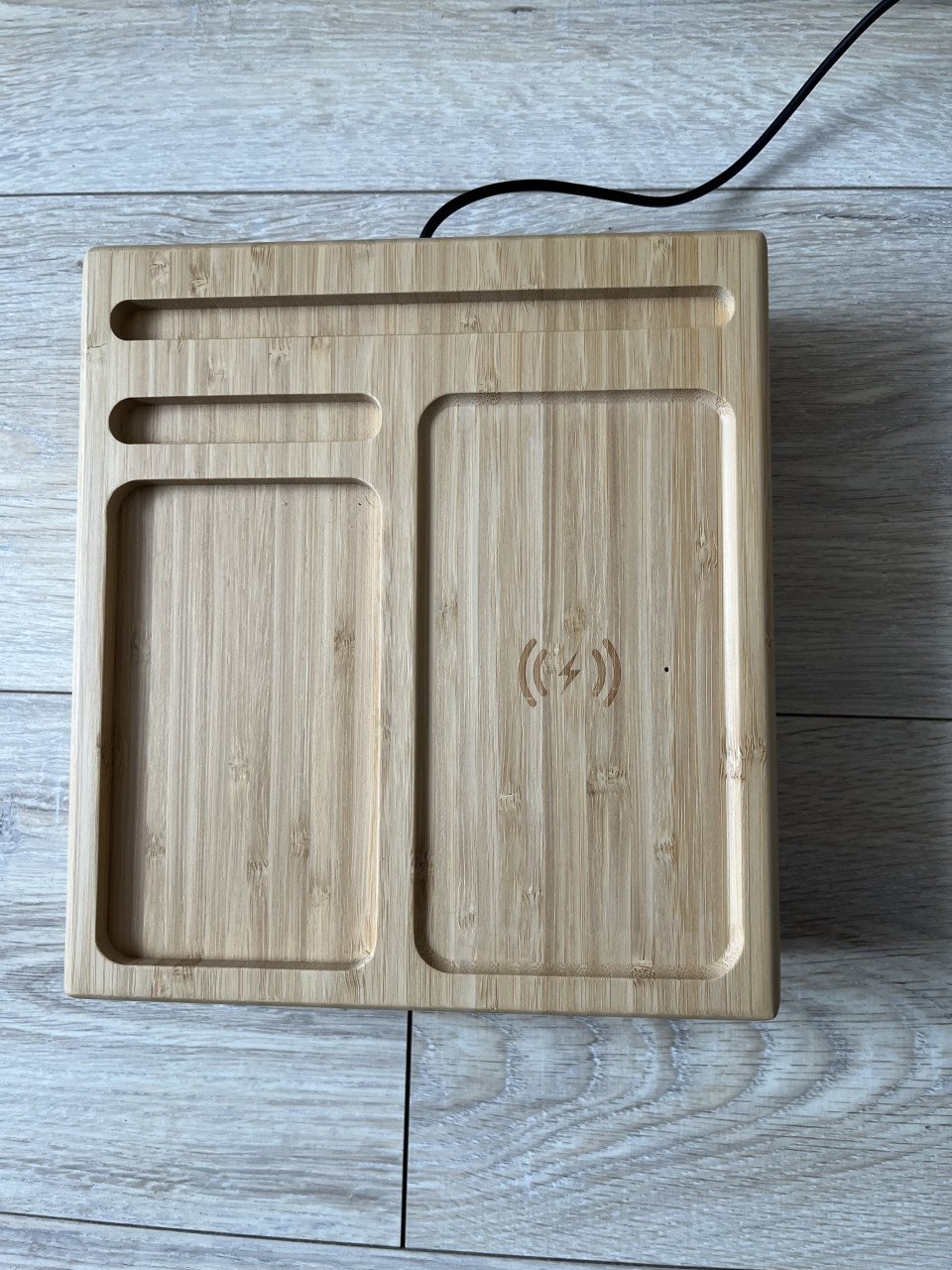 Houten bureau organizer
