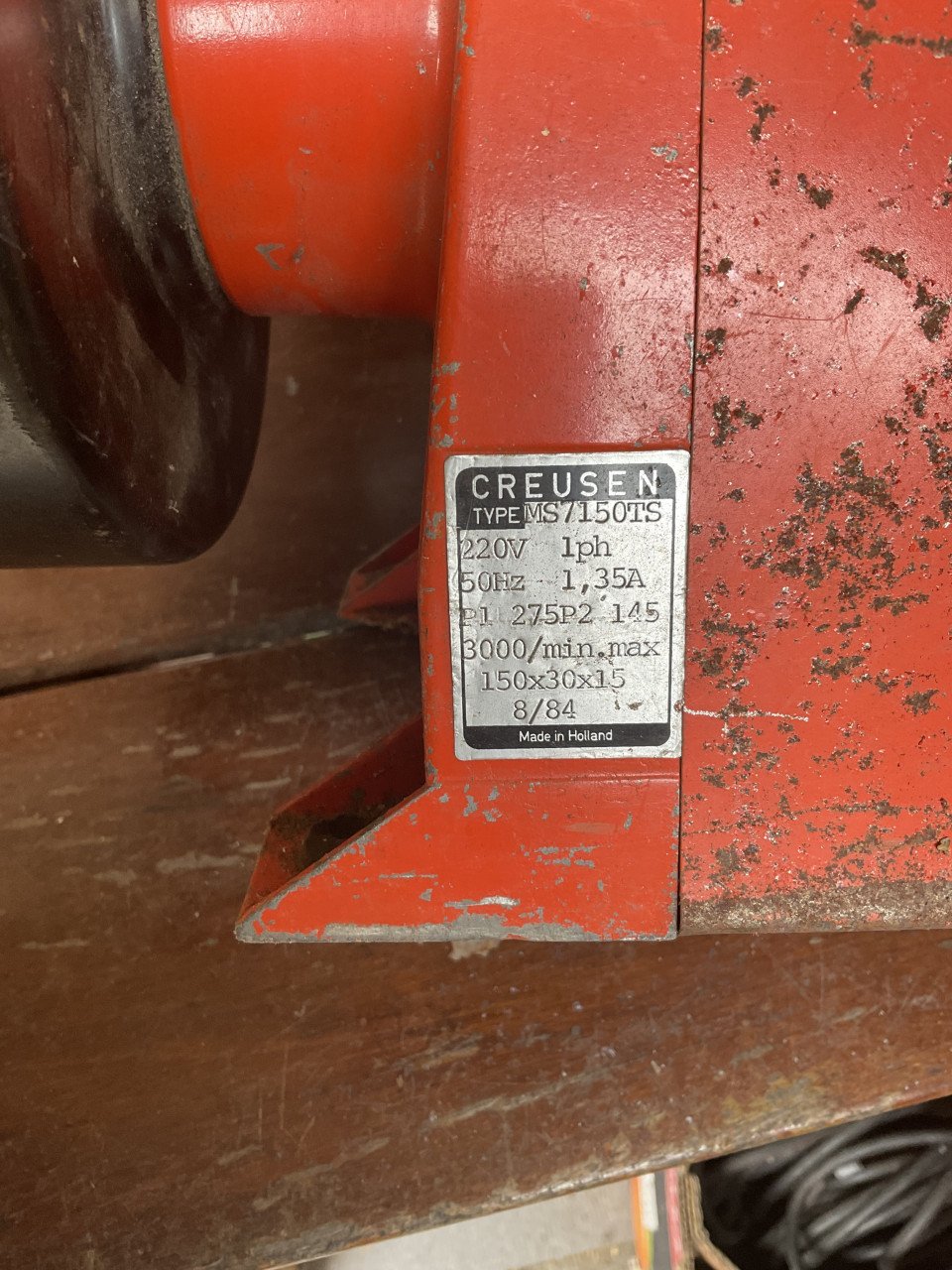 2  CREUSEN Werkbankslijpers