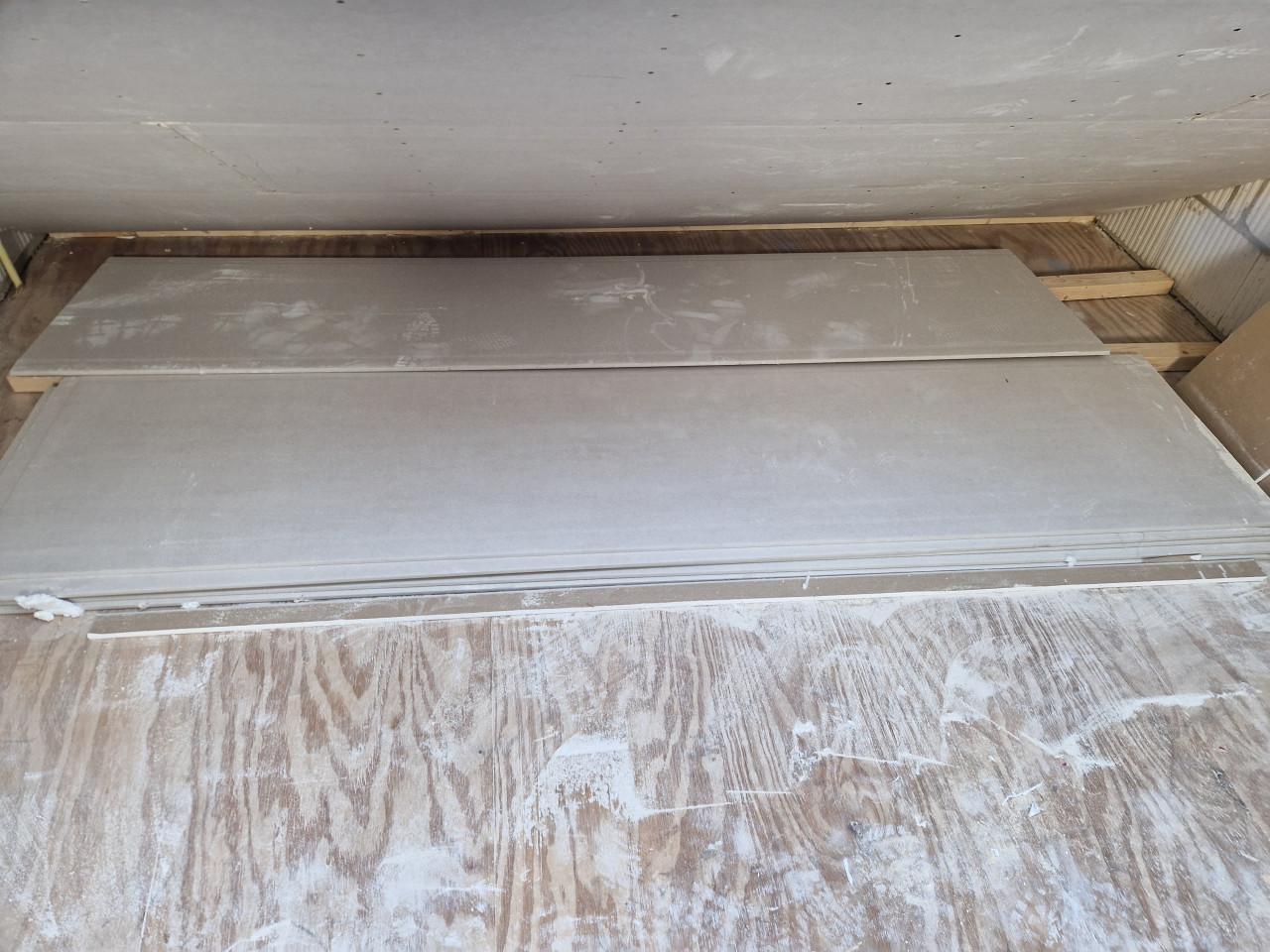 6 gipsplaten 2600x600x12,5mm 2AK