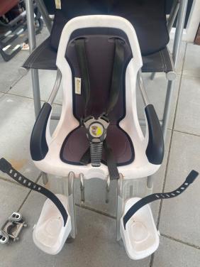 Qibbel fietsstoel + windscherm