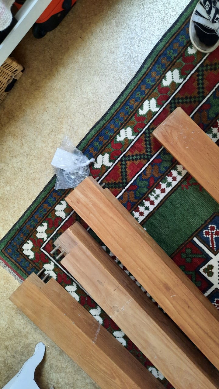 Teak houten tafel