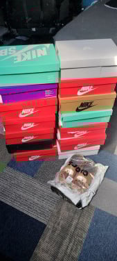 14 paar nike, sb Air Force 1 dunk Jordan nieuw