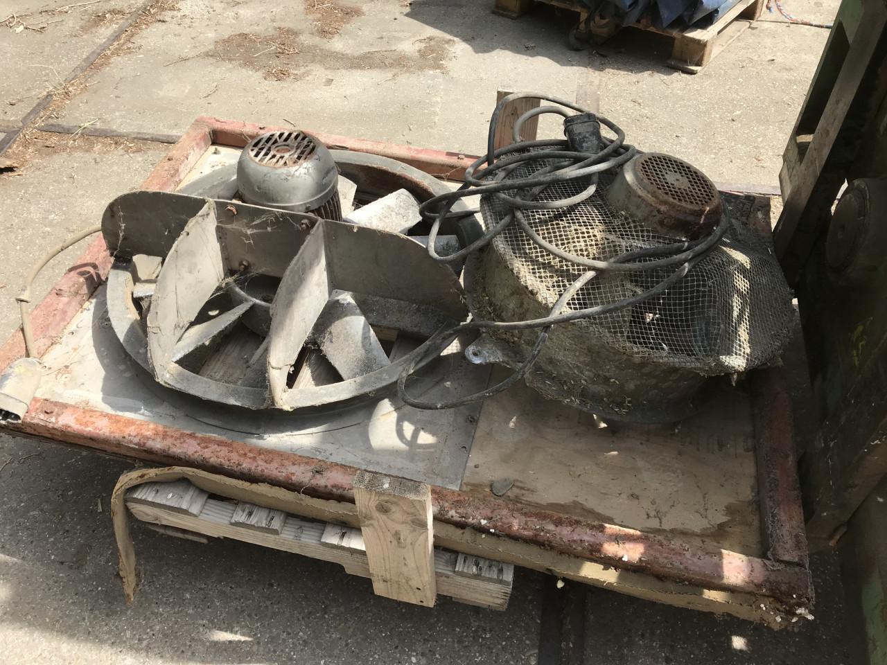 Schoffelmachine Steketee,Houten beluchtingskanalen, mechanische koeling enz