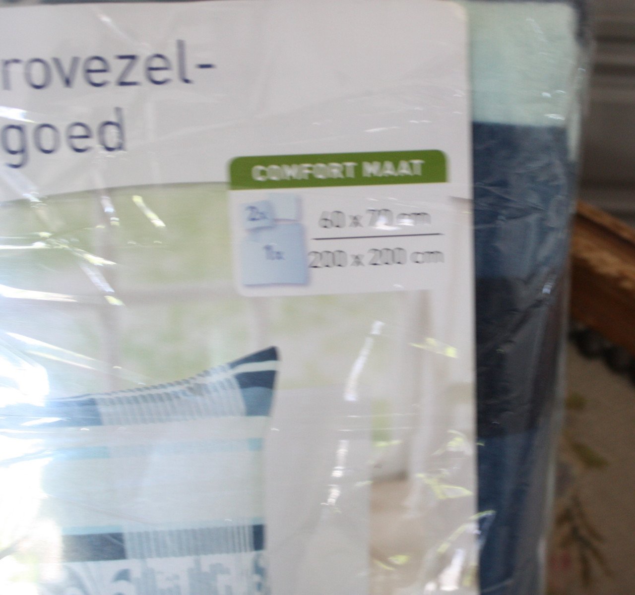 Nieuw in verpakking beddengoed draaibaar microvezelfleece