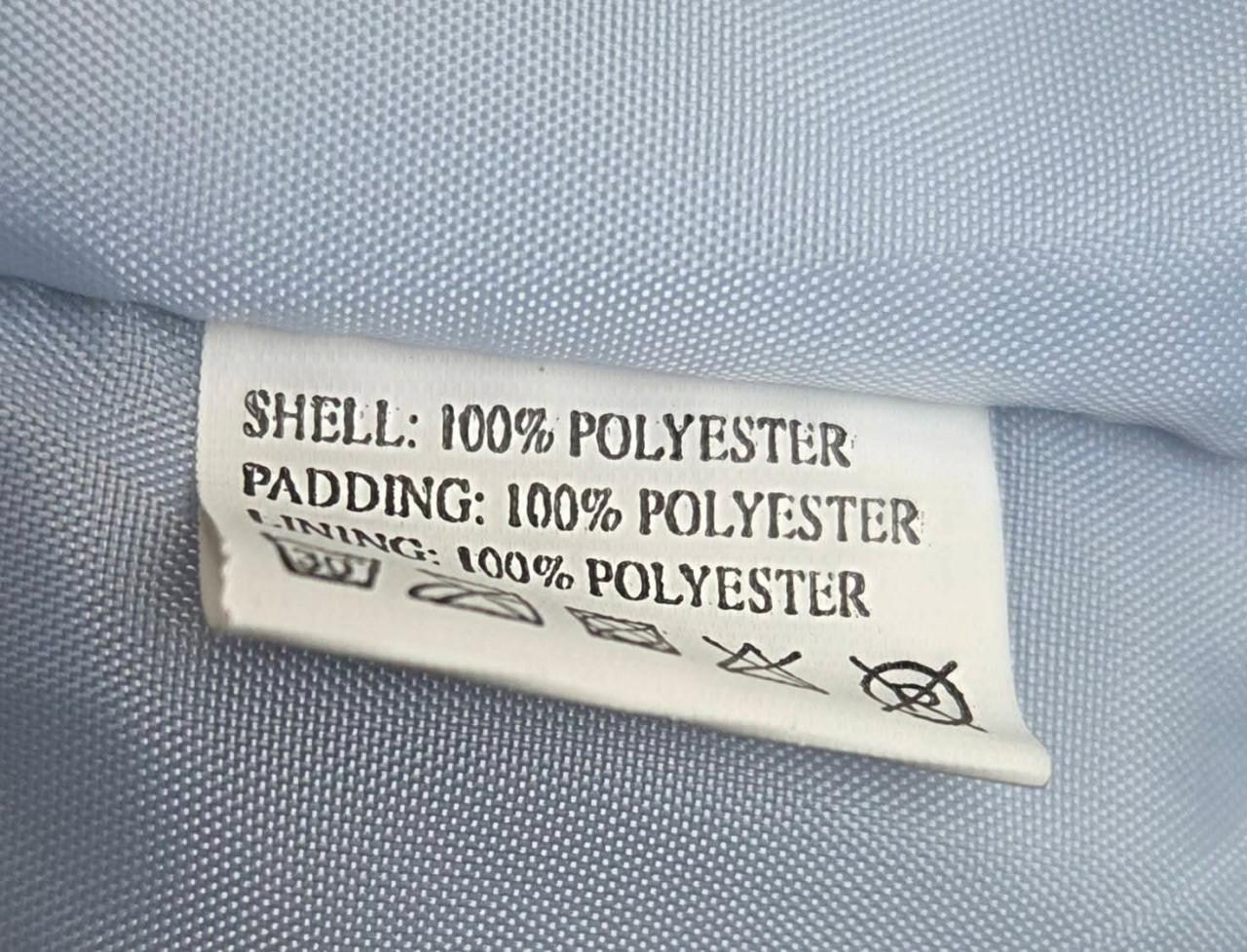 Licht-blauwe/ IJs-blauwe gevoerde ❄️ Winterjas